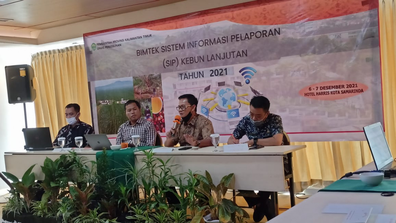 Disbun Gelar Bimtek Sistem Informasi Pelaporan Kebun