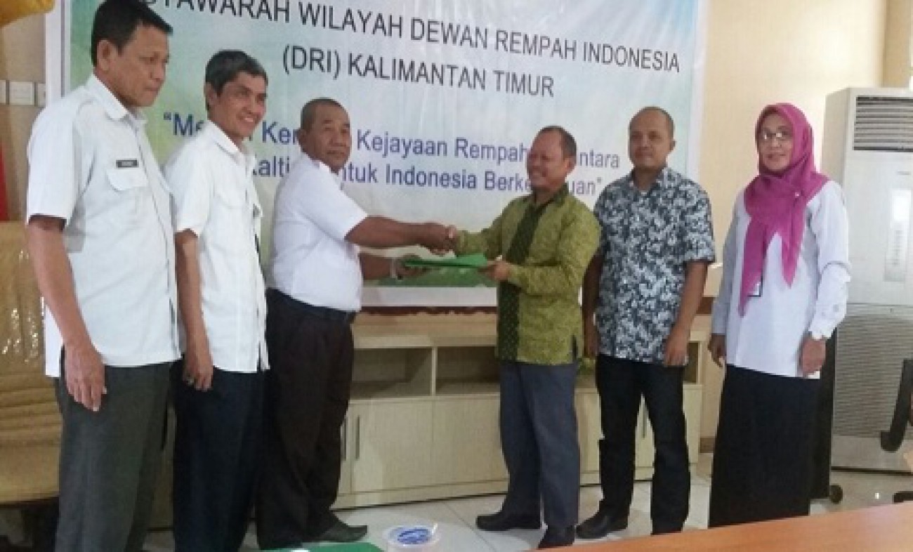 Kunarso Pimpin Dewan Rempah Kaltim Periode 2017 - 2021