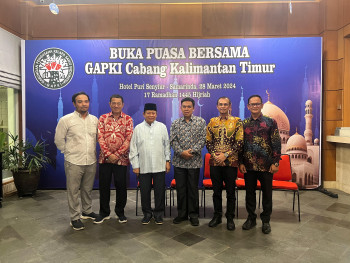 Disbun Gelar Buka Puasa Bersama GAPKI Kaltim