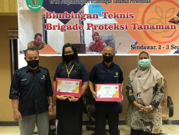 Disbun Gelar Bimtek BPT di Kutai Barat