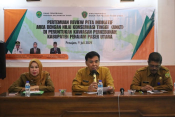  Disbun Review Peta ANKT dan Penyerahan Dalkarlabun di PPU